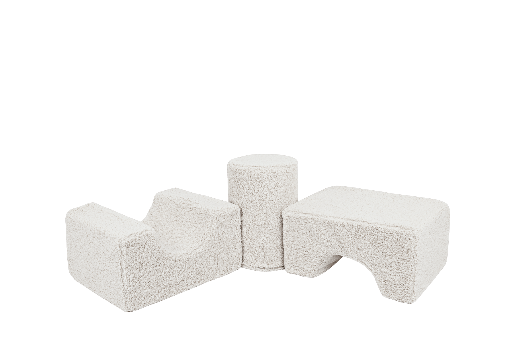 Set con Forma de Osito MeowBaby® con 3 Elementos - Crudo - ZuriBoo