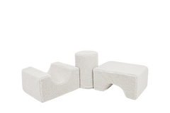 Set con Forma de Osito MeowBaby® con 3 Elementos - Crudo - ZuriBoo