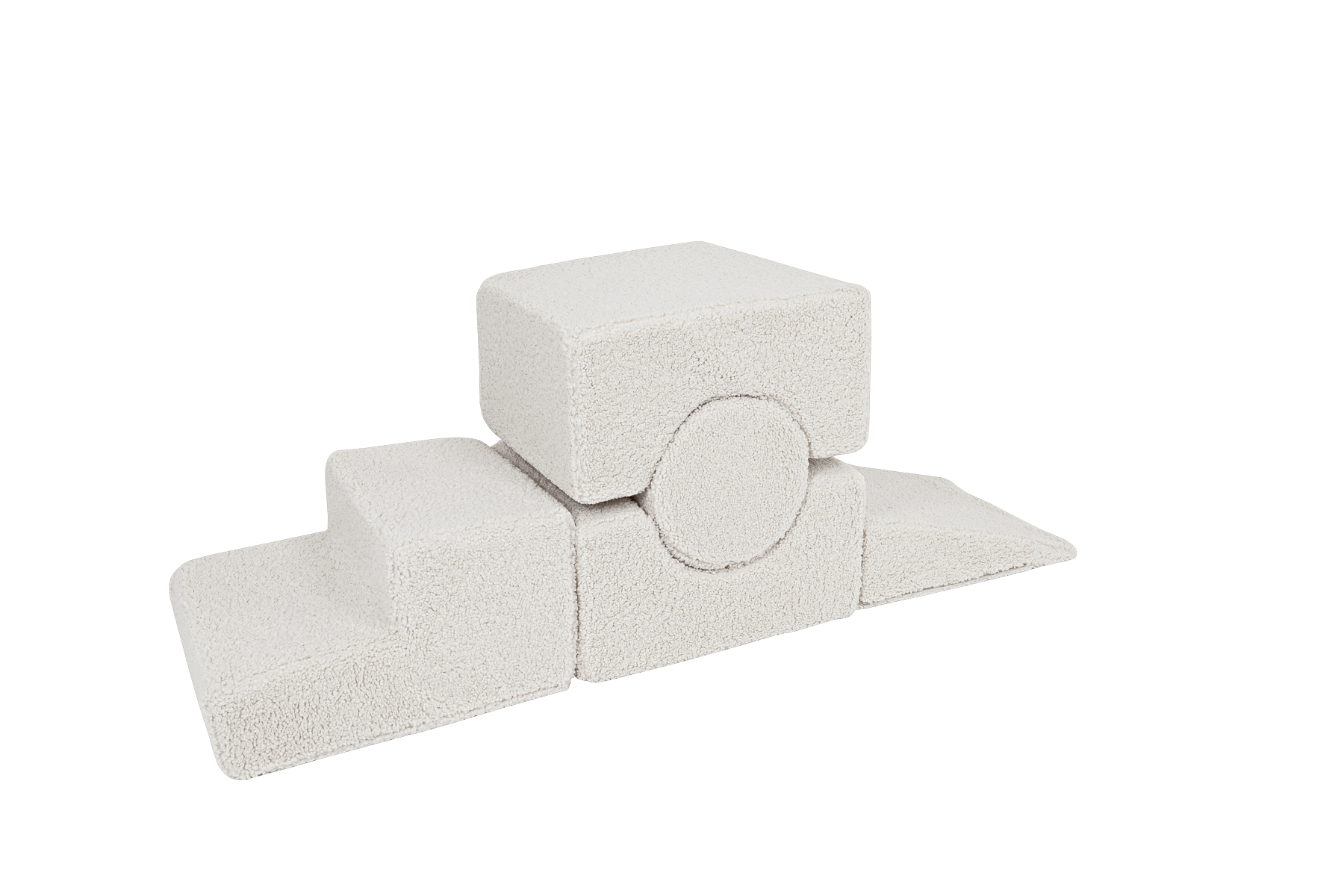 Set de 5 elementos con forma de osito MeowBaby® - Crudo - ZuriBoo