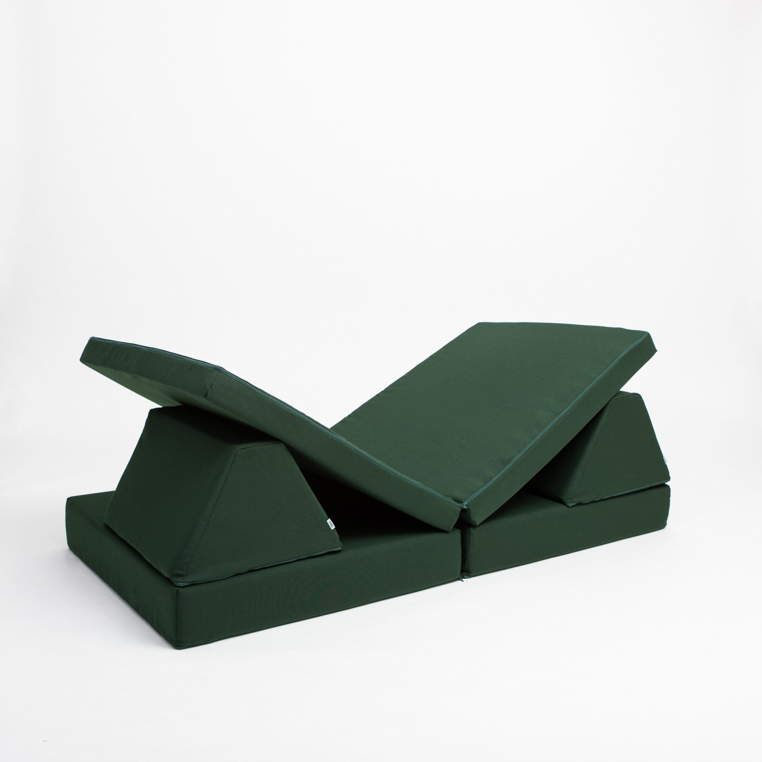 Juego de colchones Activity Play - Verde intenso - ZuriBoo