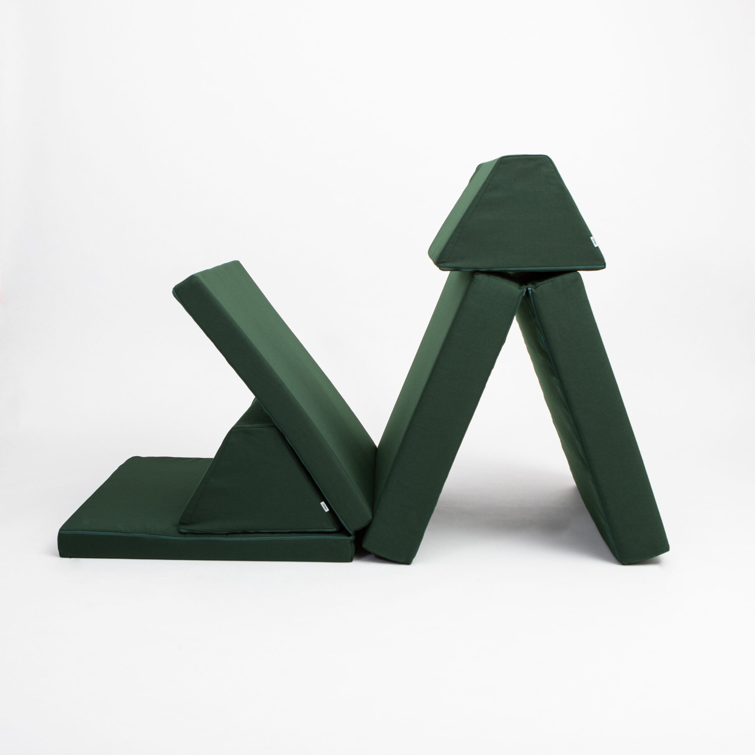 Juego de colchones Activity Play - Verde intenso - ZuriBoo