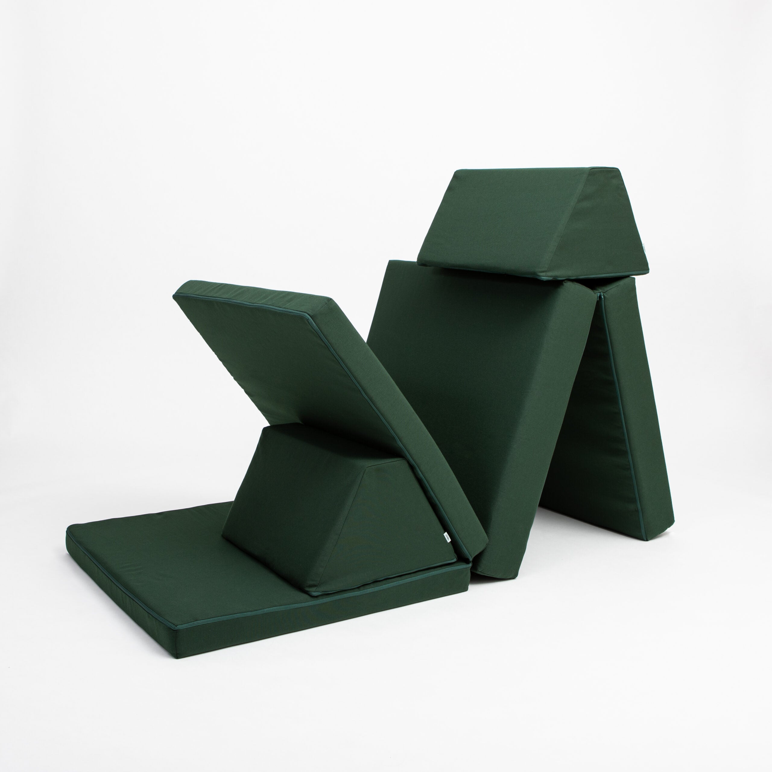Juego de colchones Activity Play - Verde intenso - ZuriBoo