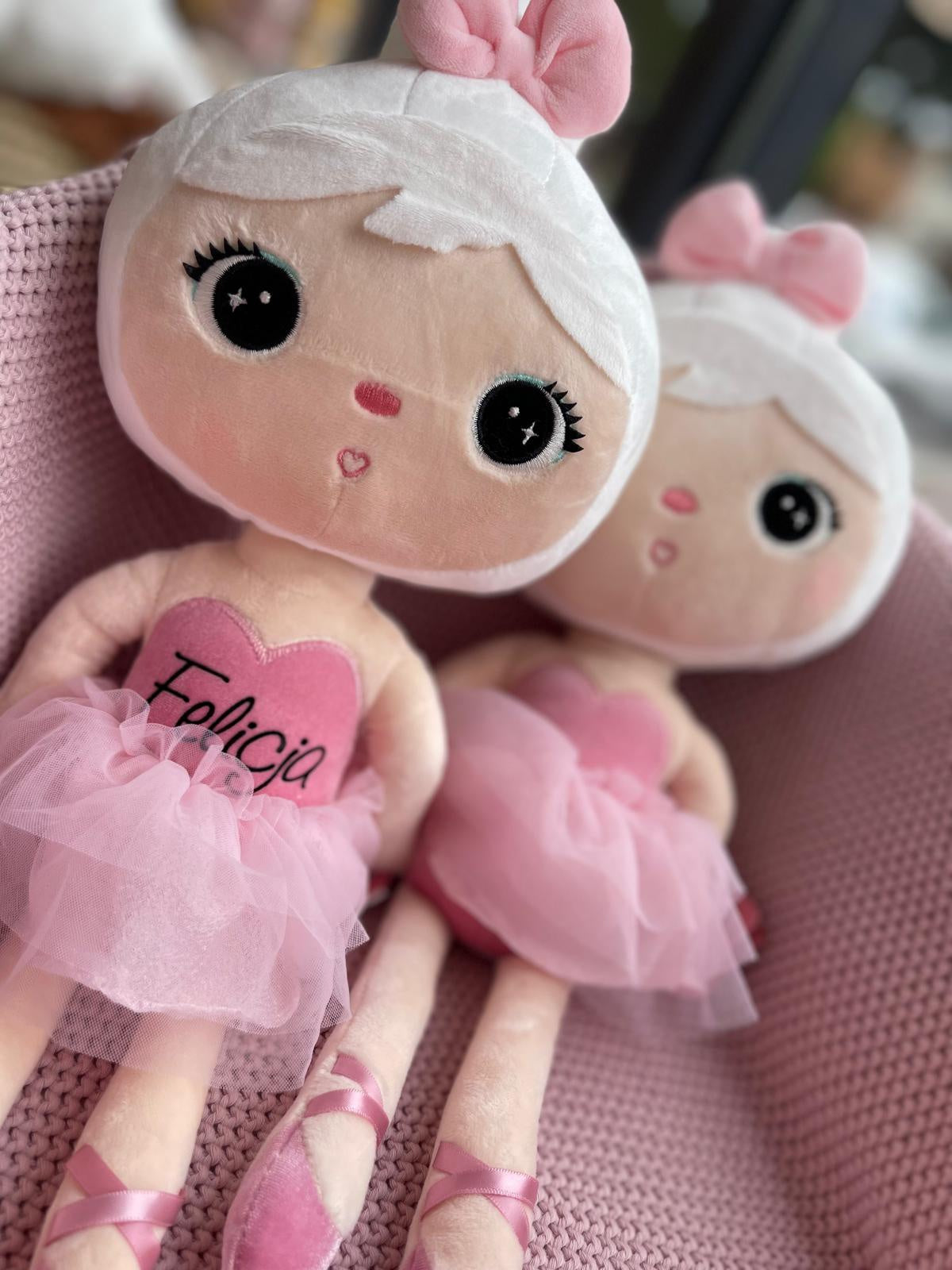 Peluche bailarina 50 cm - Peluche Metoo PAK 10 PCS