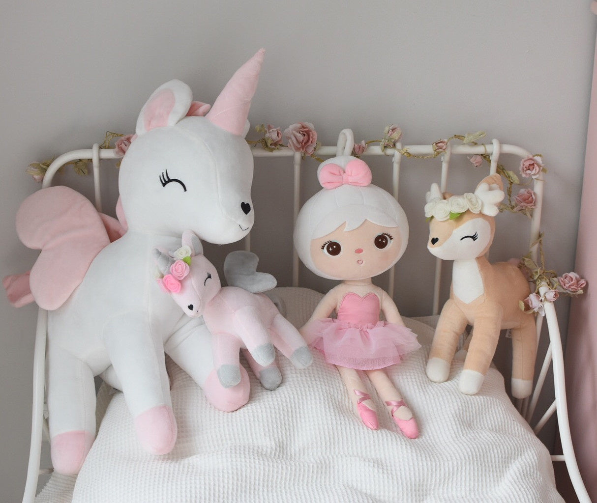 Peluche bailarina 50 cm - Peluche Metoo PAK 10 PCS