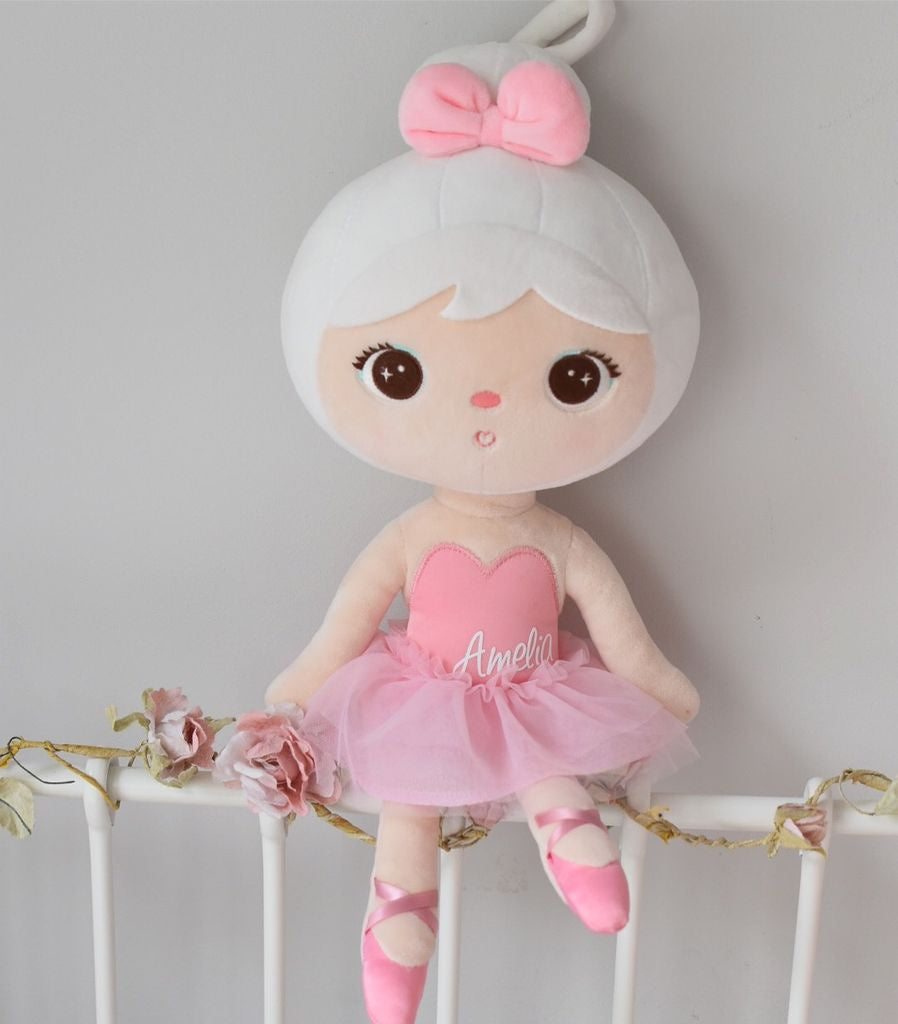 Peluche bailarina 50 cm - Peluche Metoo PAK 10 PCS