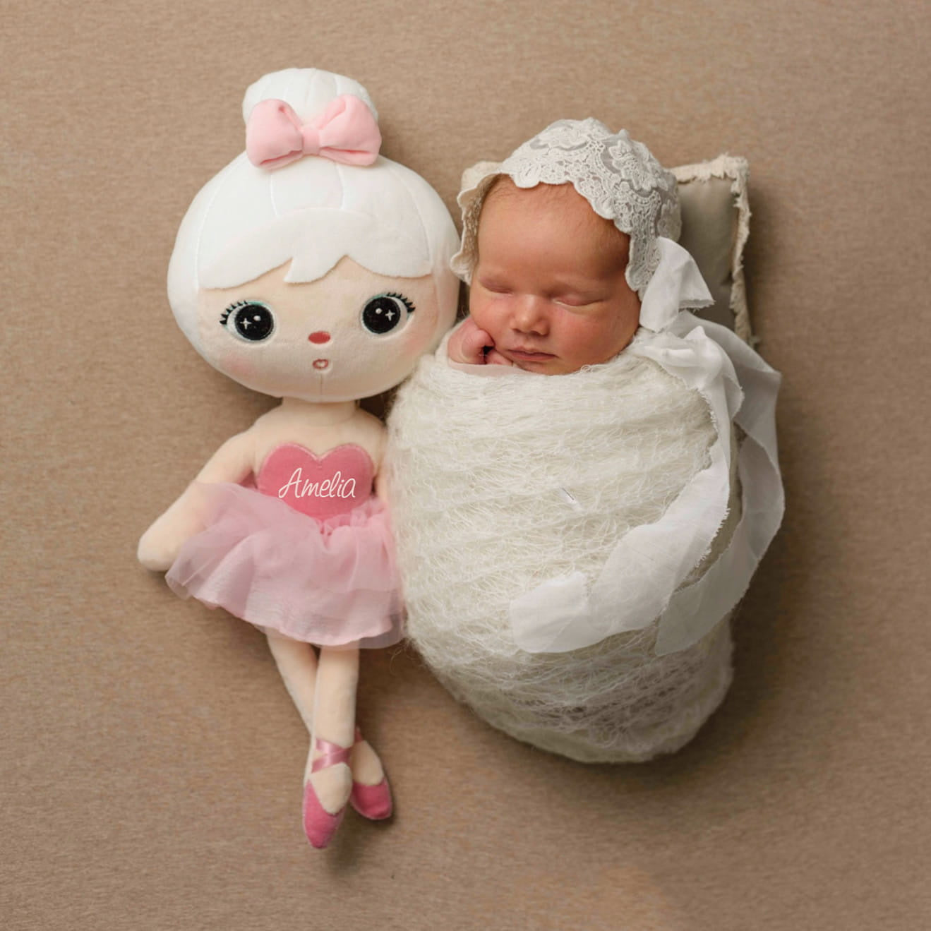 Peluche bailarina 50 cm - Peluche Metoo PAK 10 PCS