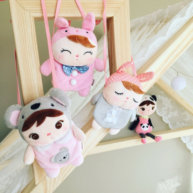 Monedero - Peluche Metoo con vestido rosa, PAK 10 PCS.