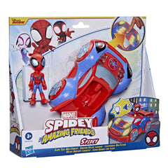 Marvel Spidey y los Super Amigos – Vehículo Spidey con Figura F4530