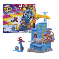 Marvel Stunt Squad Spider-man y Duende Verde F7062