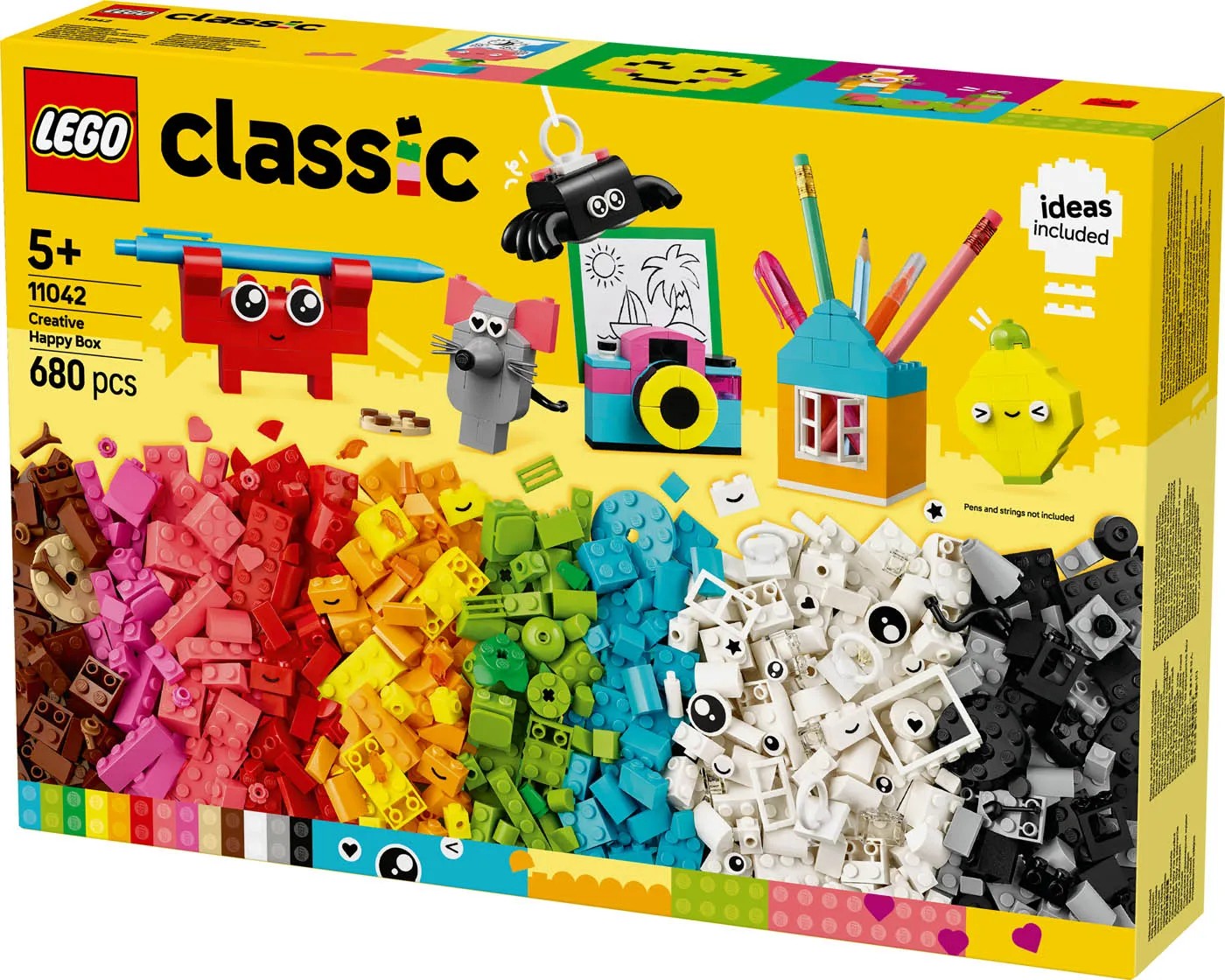Caja de Felicidad Creativa LEGO Classic 11042