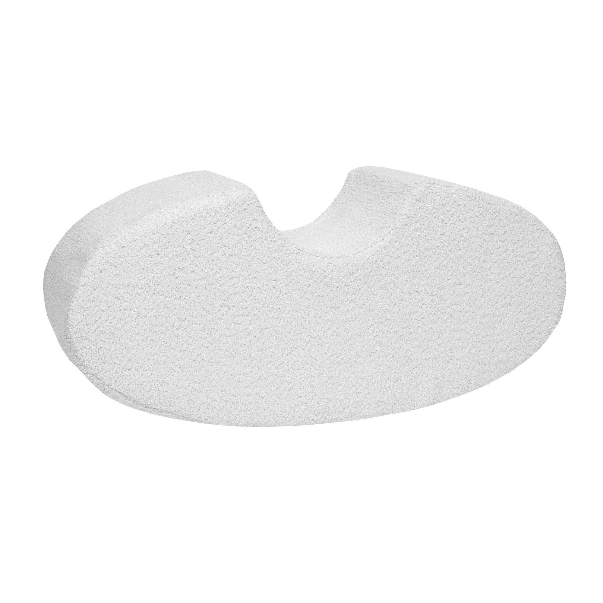 Módulo de espuma con forma de frijol - Boucle blanco - ZuriBoo
