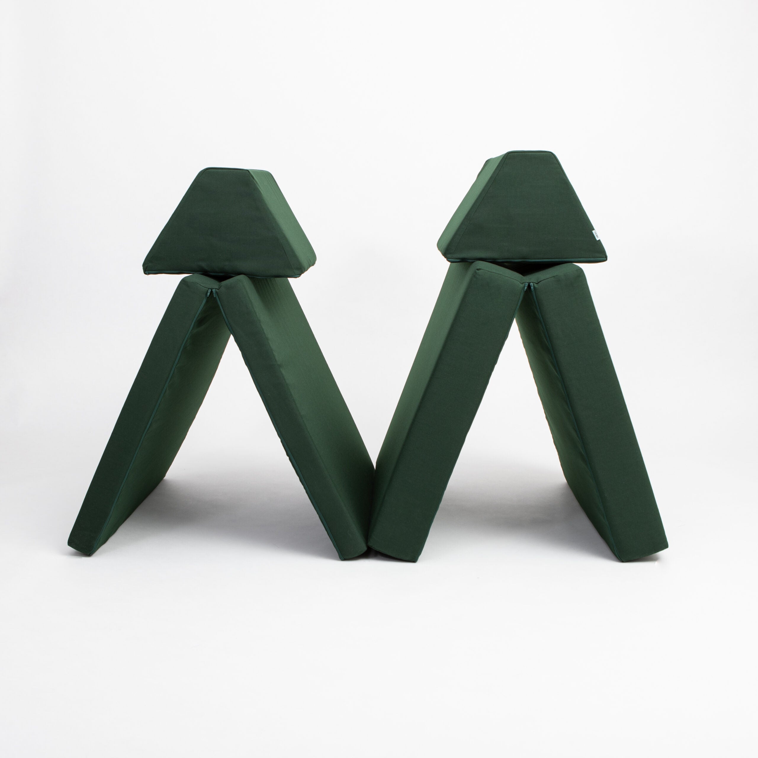 Juego de colchones Activity Play - Verde intenso - ZuriBoo