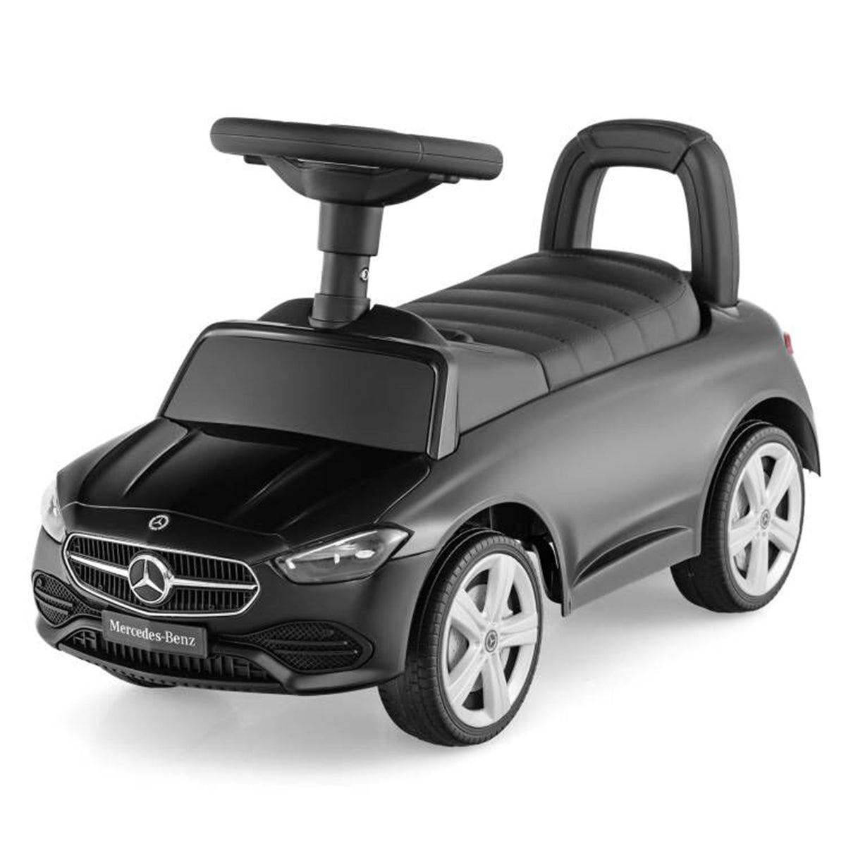 Coche Deslizante Infantil Coche de Pedales con Volante y Sonido Almacenamiento Juguete Correposillos para Niños de 12-36 Meses Negro