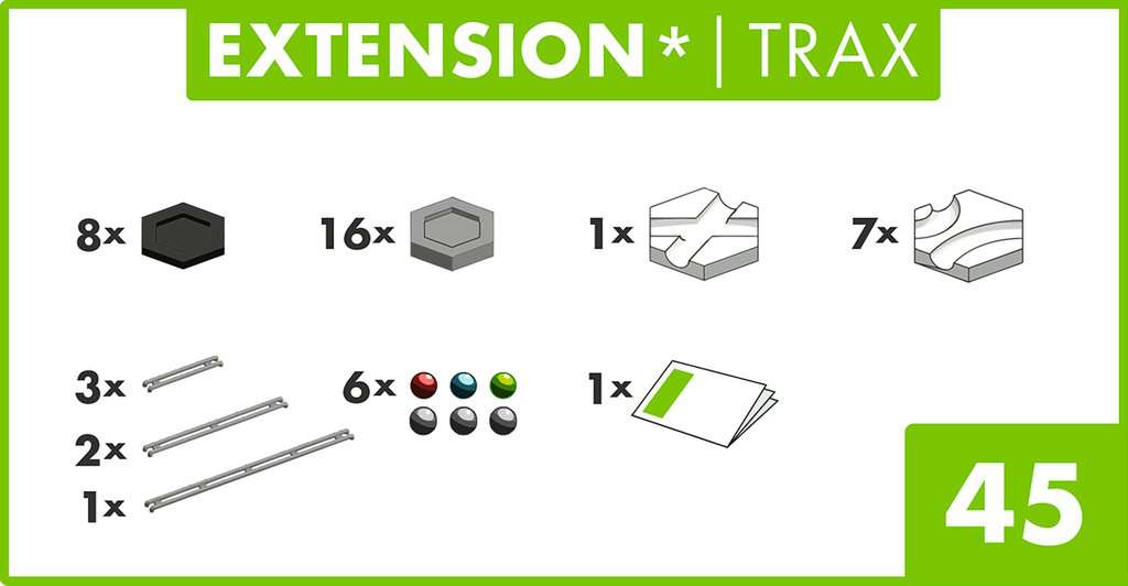 Juego De Extensión Ravensburger Gravitrax Rails