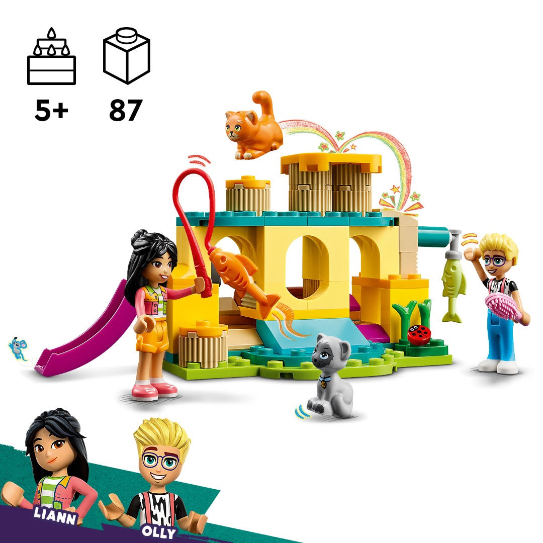 Aventura En El Patio De Juegos Para Gatos Lego Friends