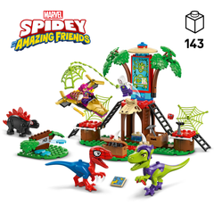 Batalla De Rapaces De Lego Spidey Y Gobby En La Sede De Tree House