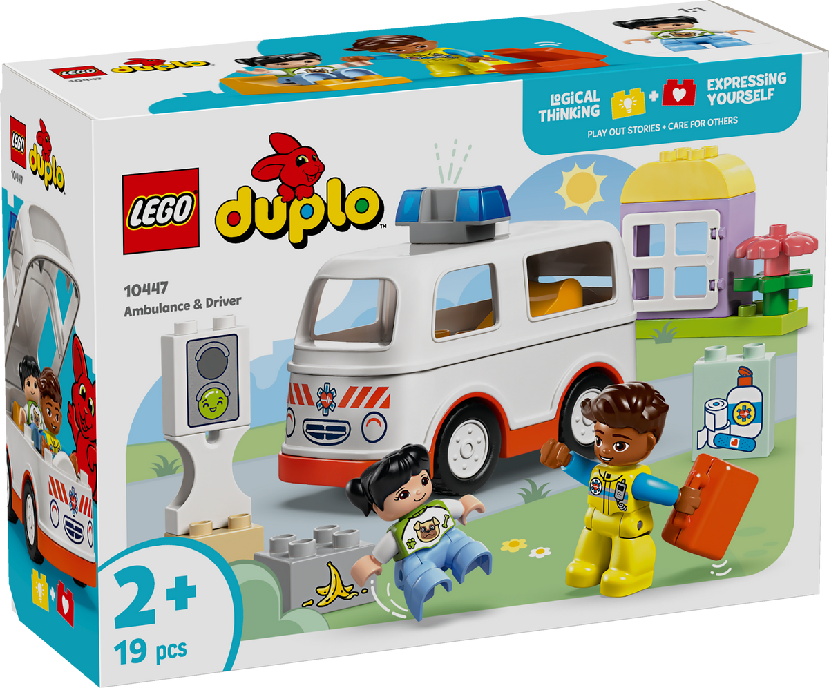 Ambulancia y conductor LEGO DUPLO