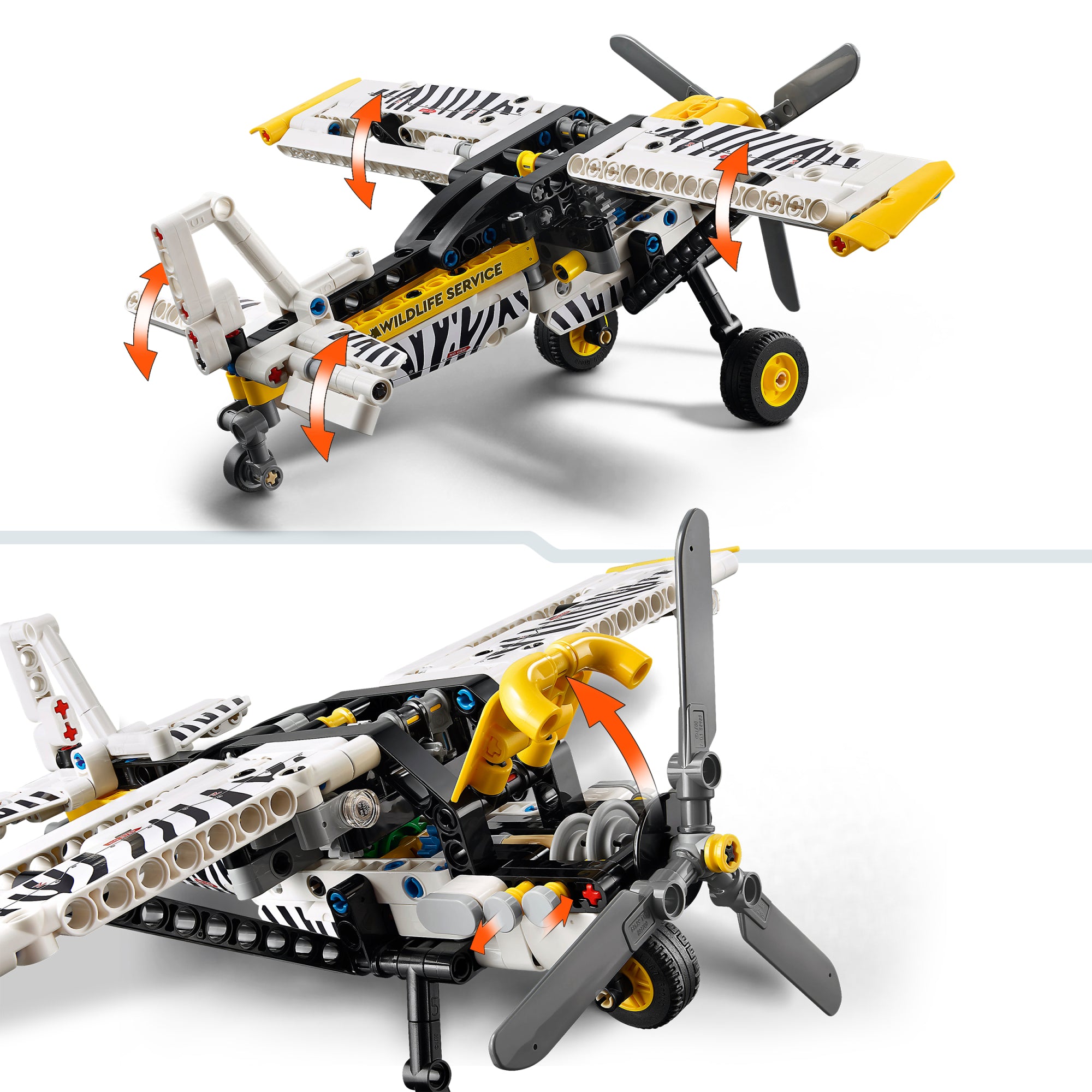 Avión Lego Technic Bush