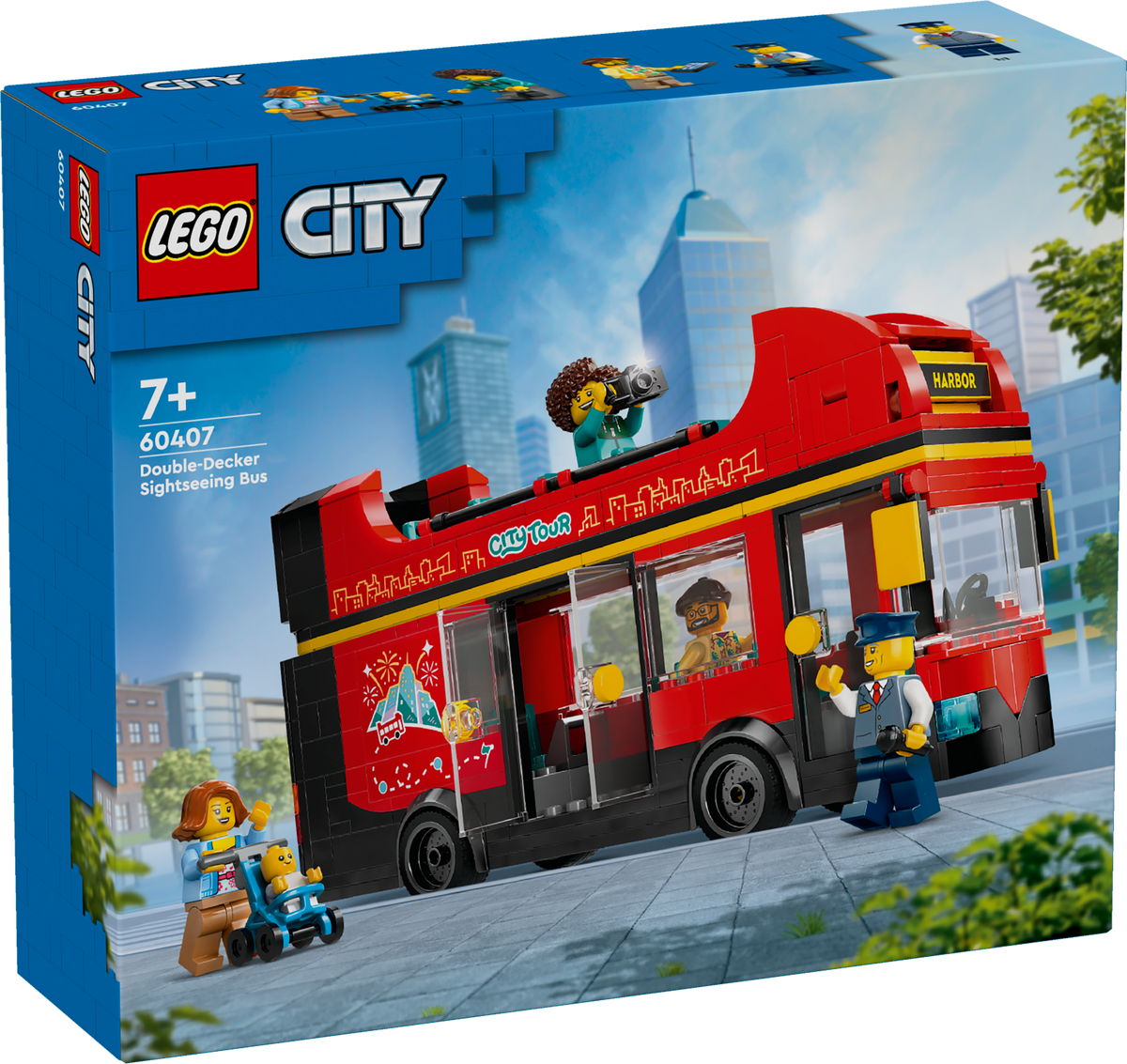 Autobús Turístico Rojo De Dos Pisos Lego City