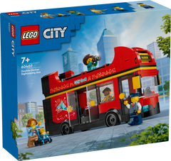 Autobús Turístico Rojo De Dos Pisos Lego City