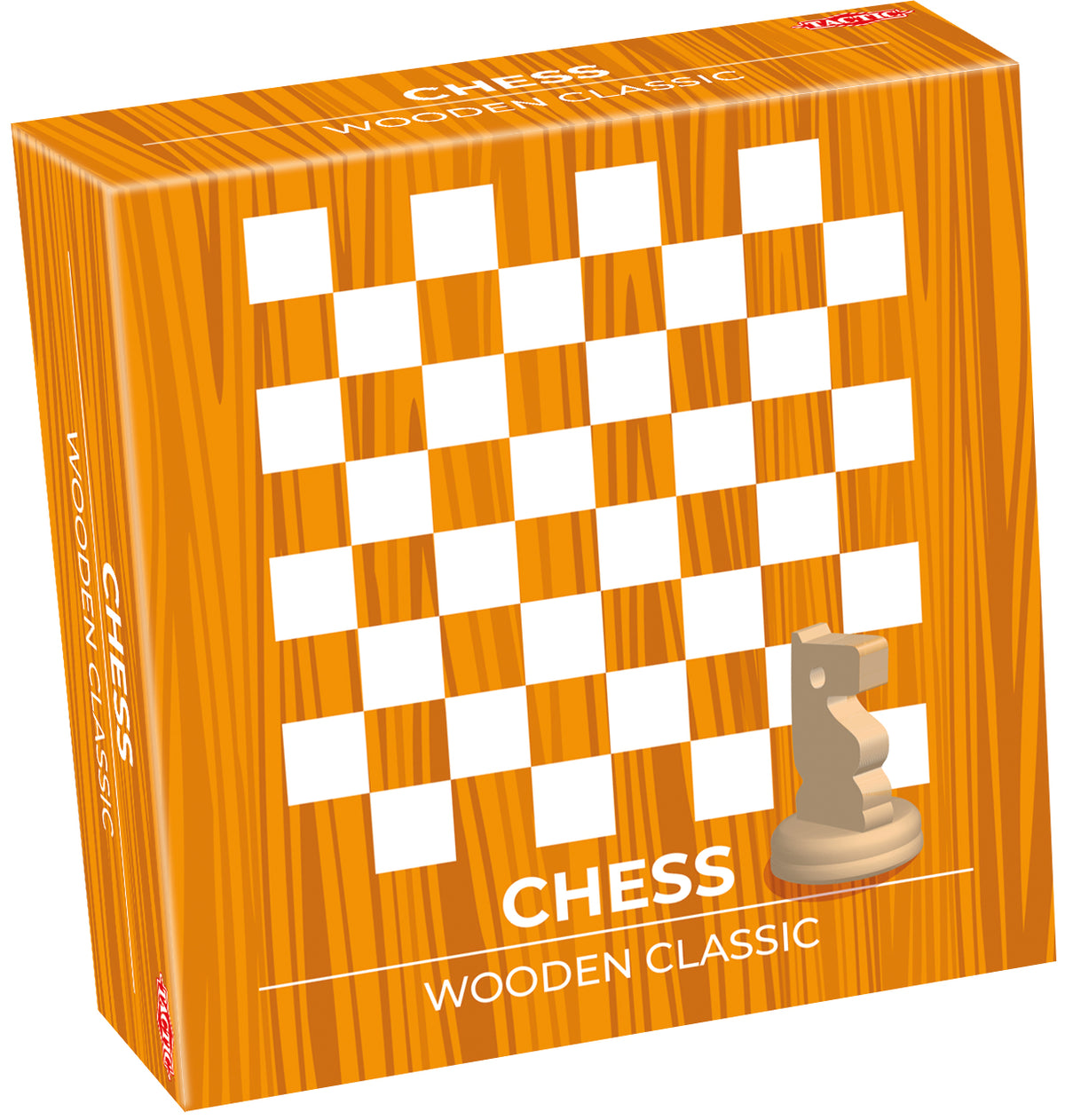 Ajedrez Clásico De Madera Táctico (Pequeño)
