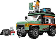 Camión De Montaña 4X4 Todoterreno Lego City