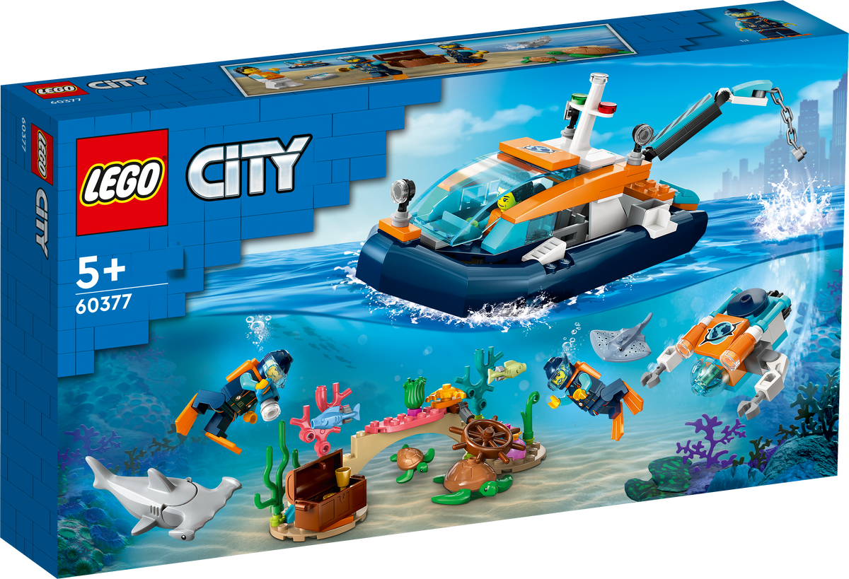 Barco De Buceo Lego City Explorer