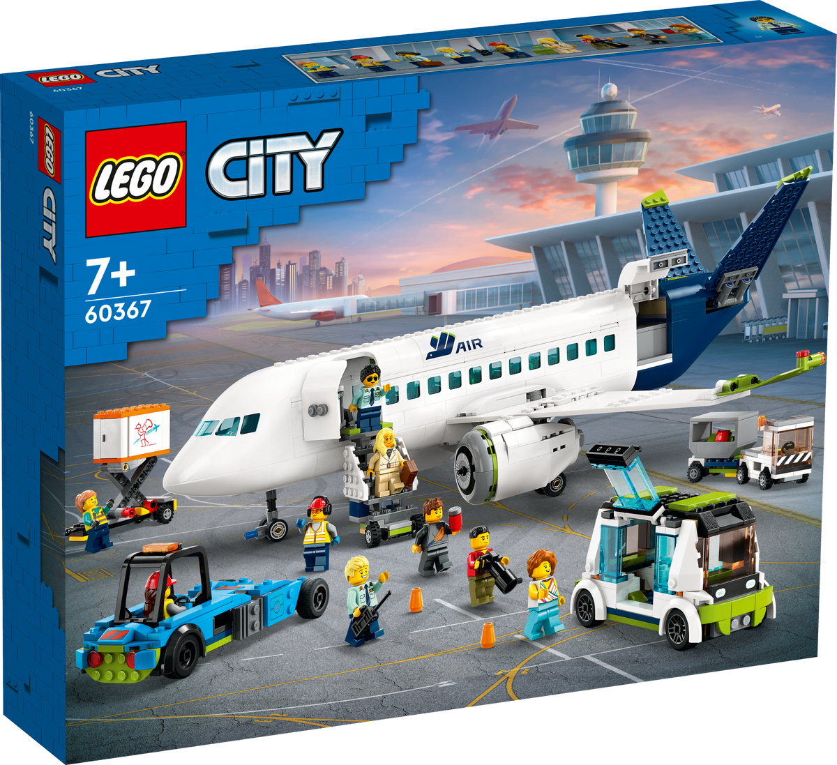 Avión De Pasajeros De Lego City