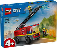 Camión De Bomberos Lego City Con Escalera
