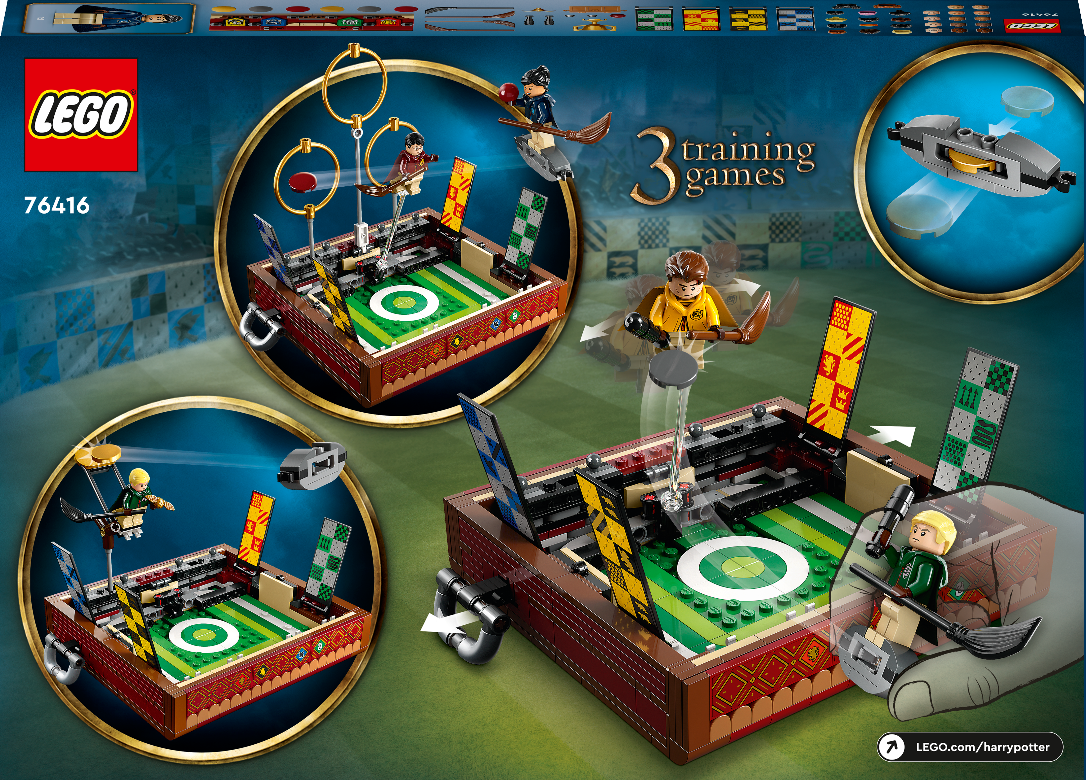 Baúl De Quidditch Lego Harry Potter