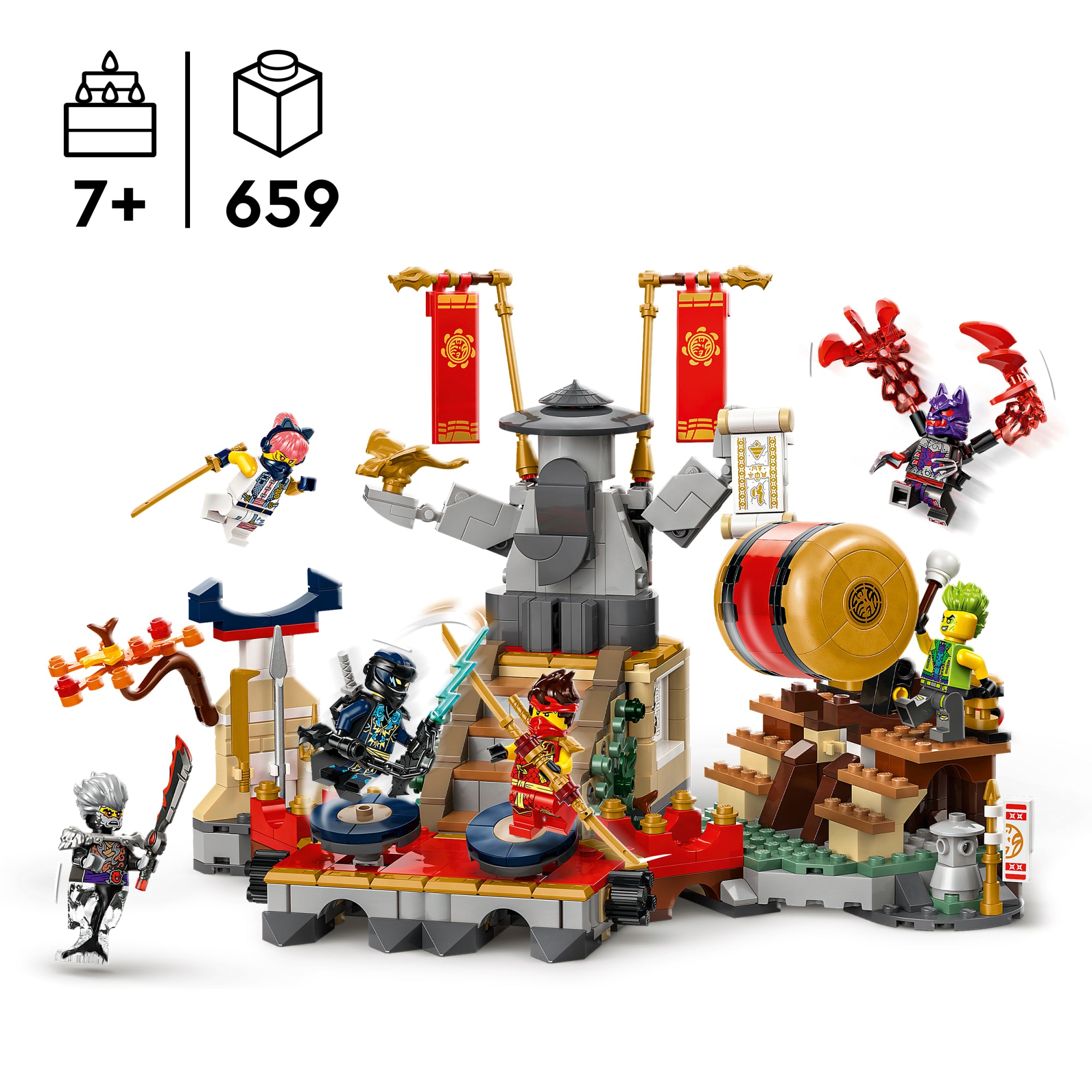Arena De Batalla Del Torneo Lego Ninjago