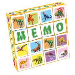 Juego De Mesa Táctico Memo Dinosaurio
