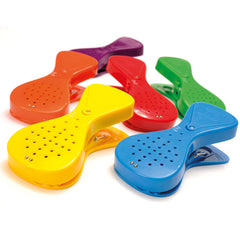 Clavijas Parlantes Grabables Tts, Colores Surtidos, Paquete De 6