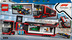 Camión Lego City F1 Con Coches Rb20 Y Amr24 F1