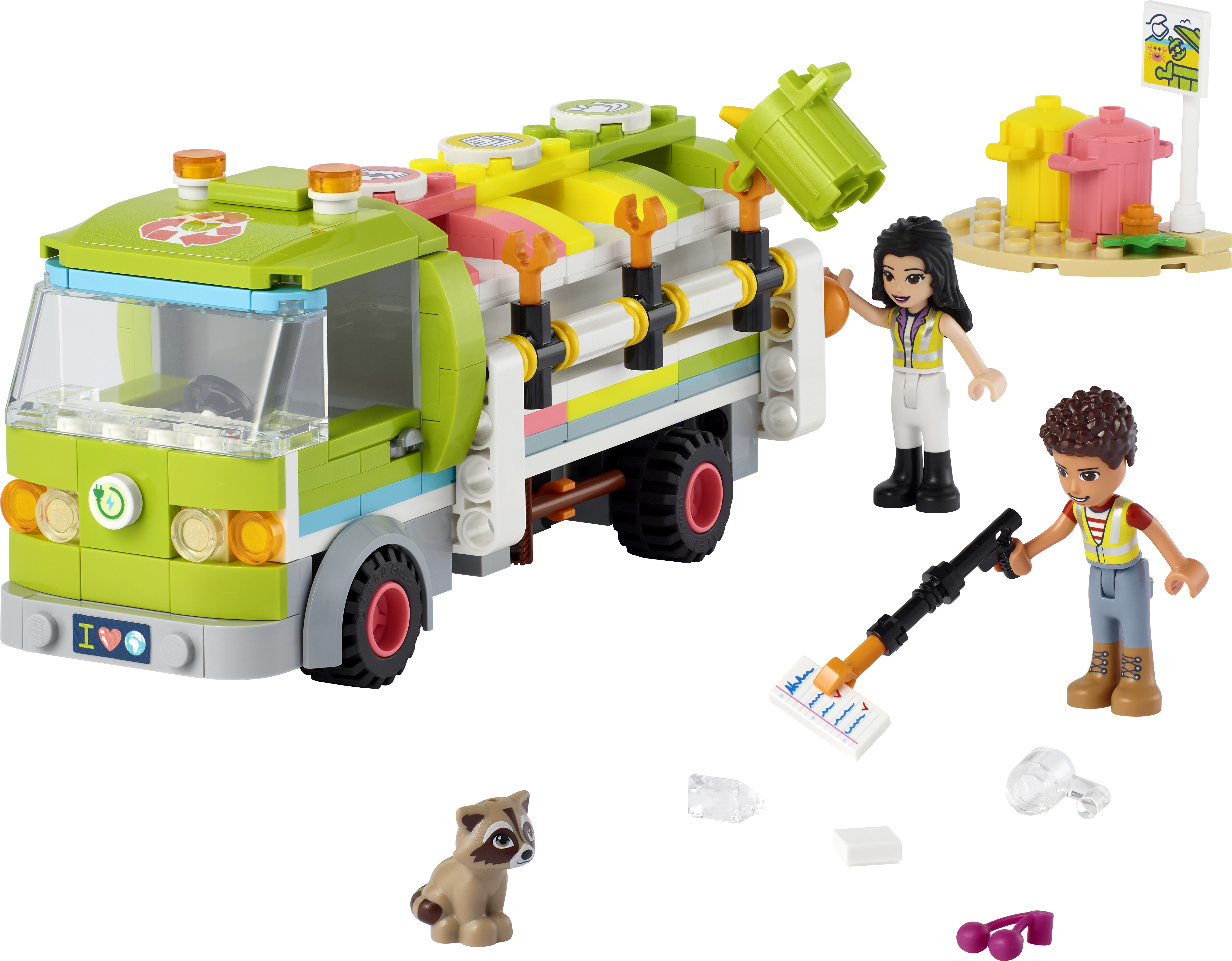 Camión De Reciclaje Lego Friends