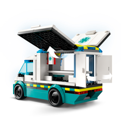 Ambulancia De Emergencia De Lego City