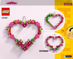 Adorno De Corazón Lego
