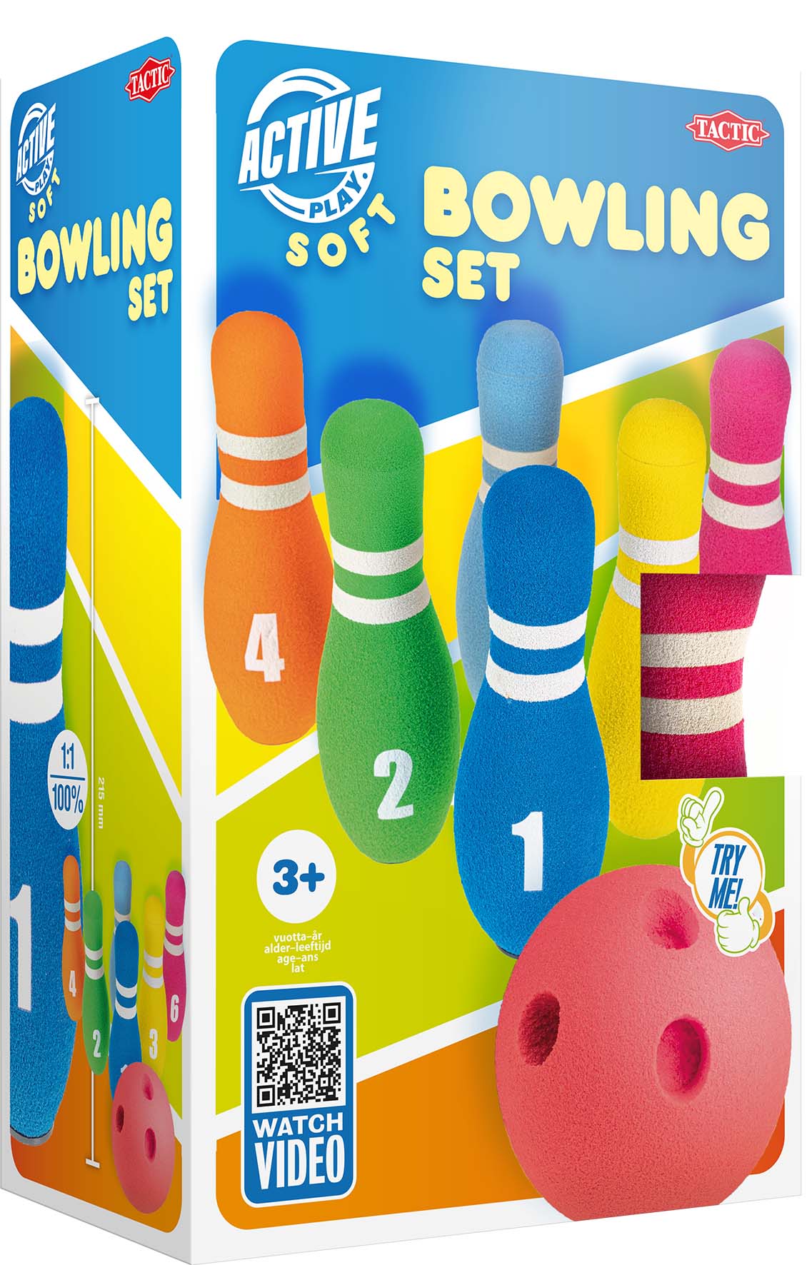 Juego De Bolos Suave Tactic Active Play