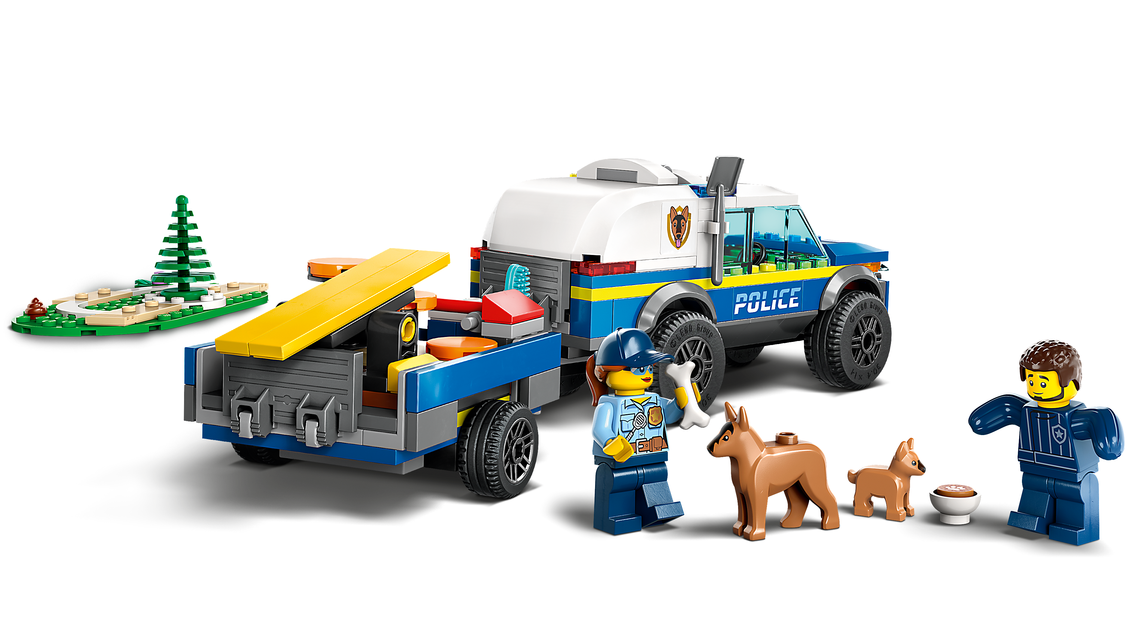 Adiestramiento De Perros Policía Móvil Lego City