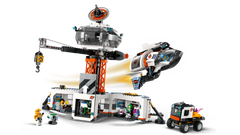 Base Espacial Y Plataforma De Lanzamiento De Cohetes De Lego City