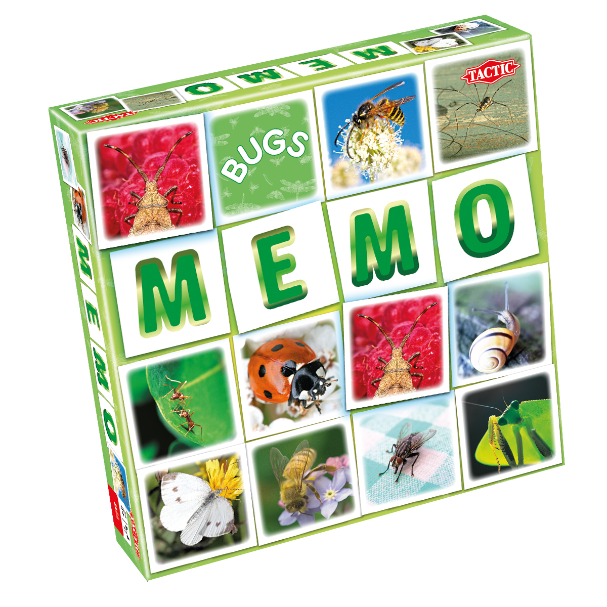 Juego De Mesa Táctico Memo Insectos
