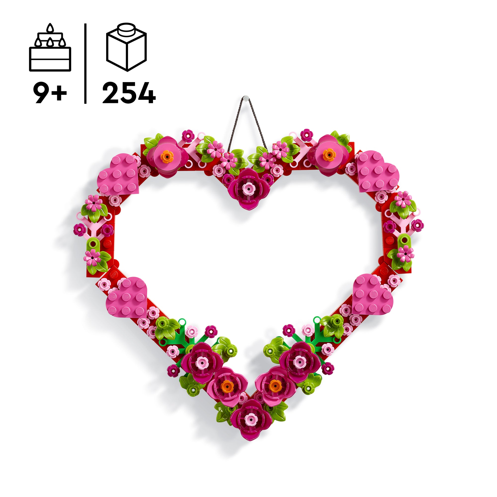 Adorno De Corazón Lego