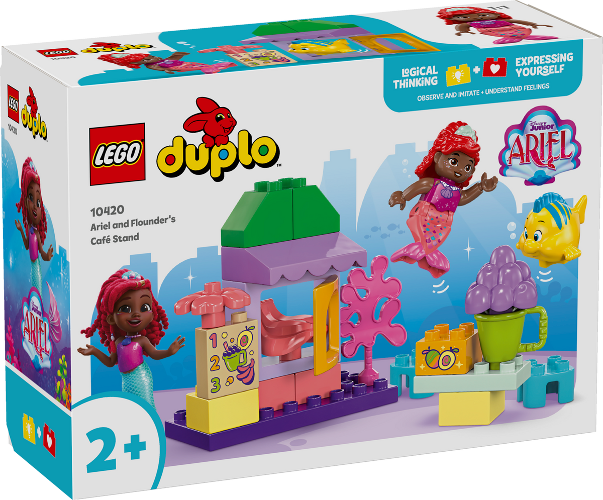 Puesto de café de Ariel y Flounder LEGO DUPLO