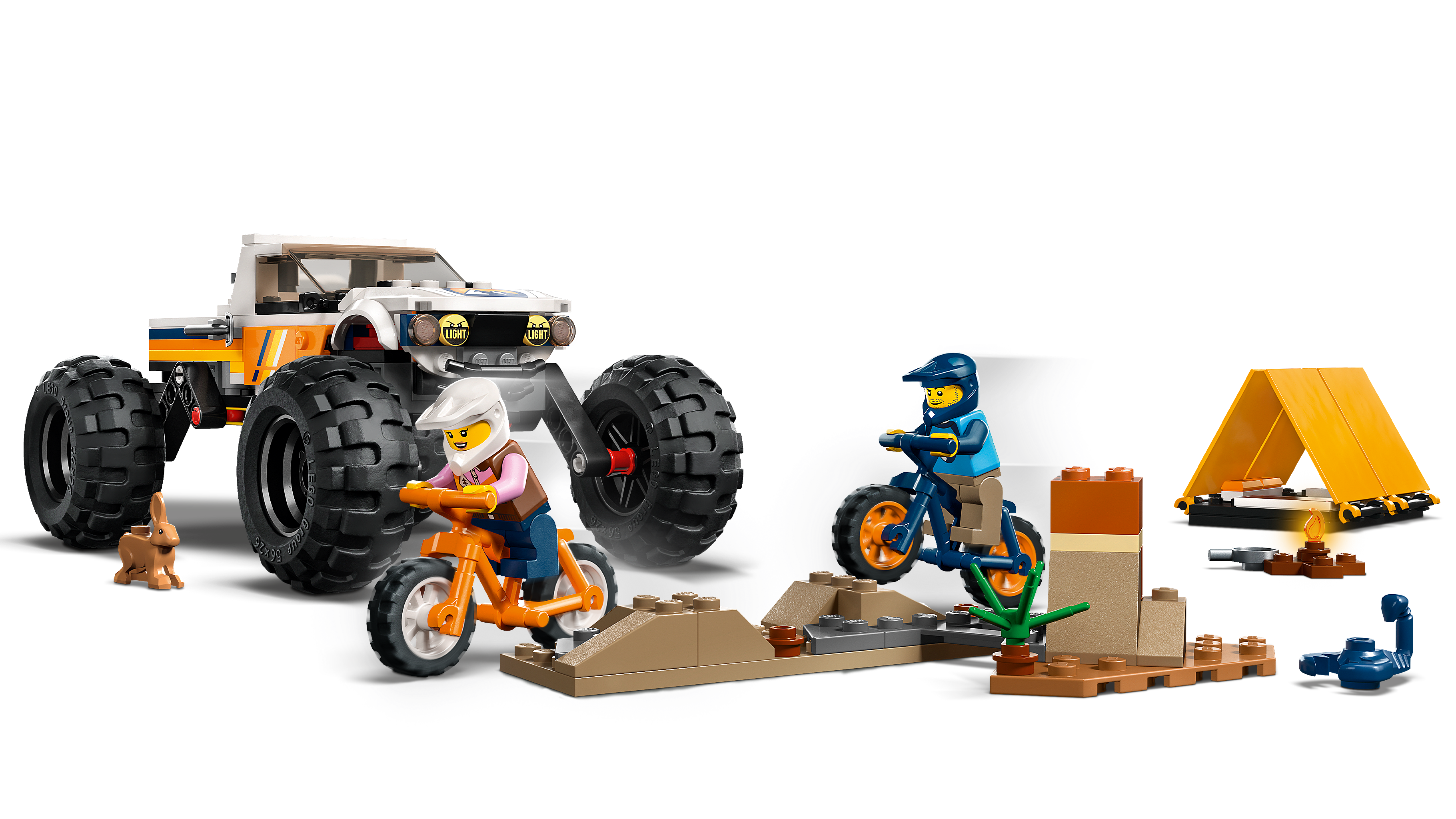 Aventuras todoterreno 4x4 en LEGO City