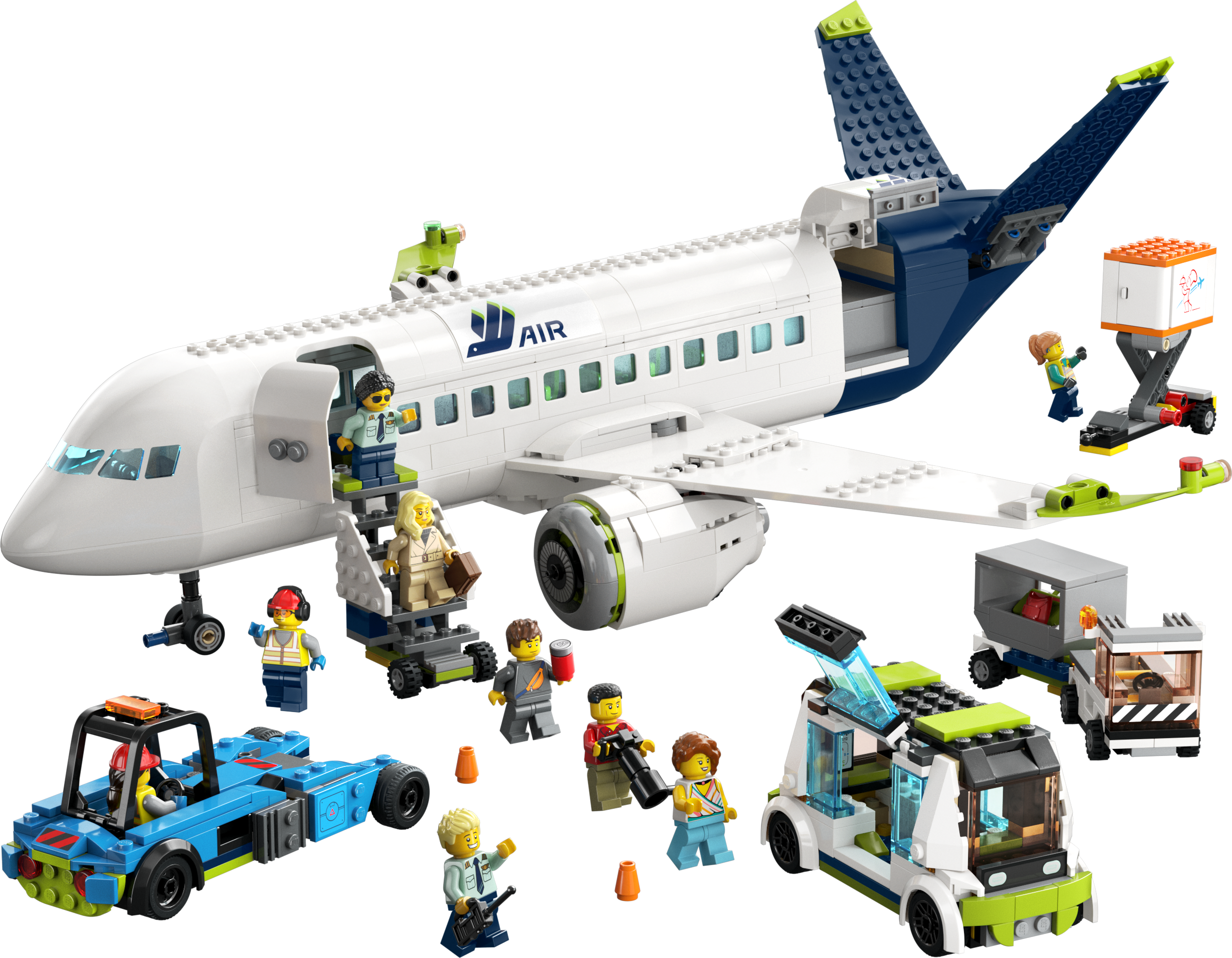 Avión De Pasajeros De Lego City