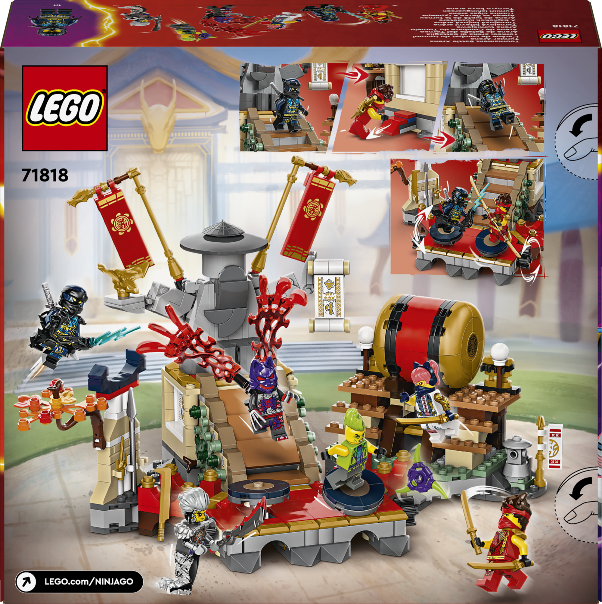 Arena De Batalla Del Torneo Lego Ninjago