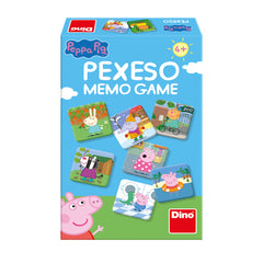 Juego De Mesa Dino Memo Pig Peppa