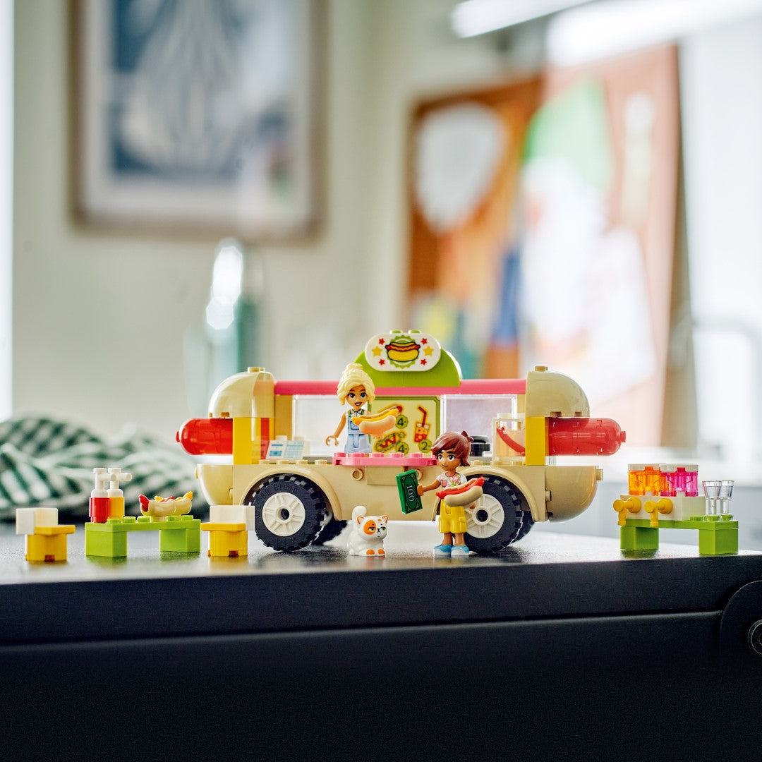 Camión De Comida Para Perritos Calientes Lego Friends