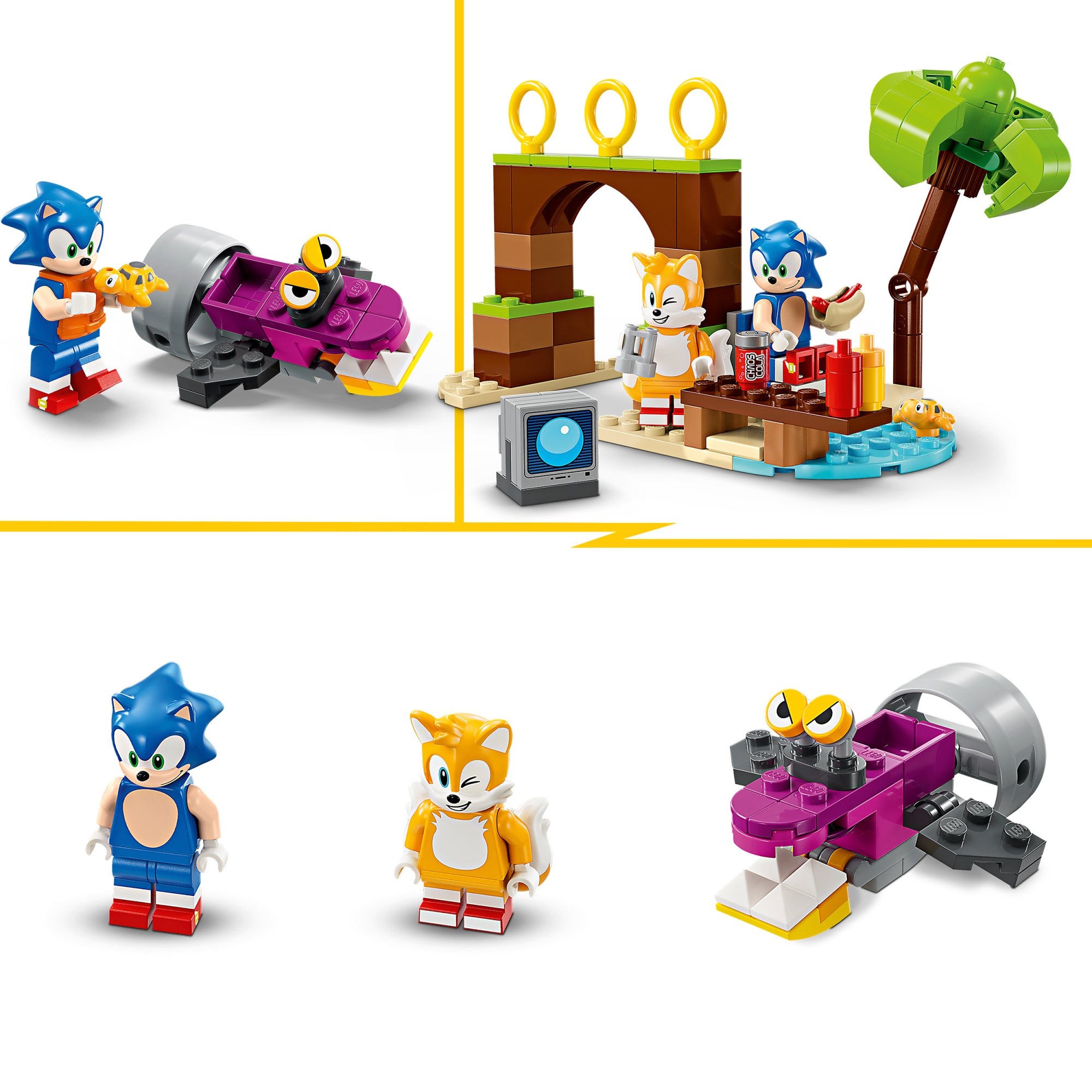 Barco De Aventuras Lego Sonic The Hedgehog Tails