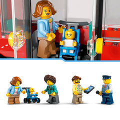 Autobús Turístico Rojo De Dos Pisos Lego City